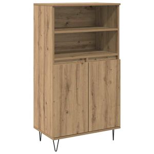 vidaXL Highboard &Kappa;&alpha;&phi;έ 60 x 36 x 110 &epsilon;&kappa;. &Epsilon;&pi;&epsilon;&xi;&epsilon;&rho;&gamma;&alpha;&sigma;&mu;έ&nu;&omicron; &xi;ύ&lambda;&omicron;