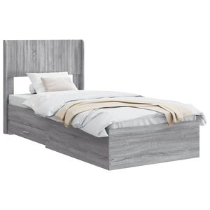 vidaXL &Kappa;&alpha;&lambda;ά&theta;&iota; &mu;&epsilon; &alpha;&pi;&omicron;&theta;ή&kappa;&eta; &kappa;&alpha;&iota; &kappa;&epsilon;&phi;&alpha;&lambda;ά&rho;&iota; &Gamma;&kappa;&rho;&iota; Sonoma 75 x 190 cm