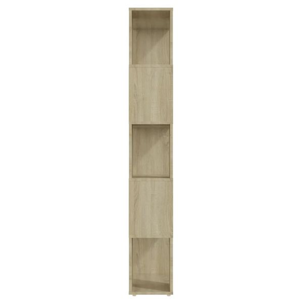 vidaXL Βιβλιοθήκη/Διαχωριστικό Χώρου Sonoma Δρυς 60x24x155 εκ.