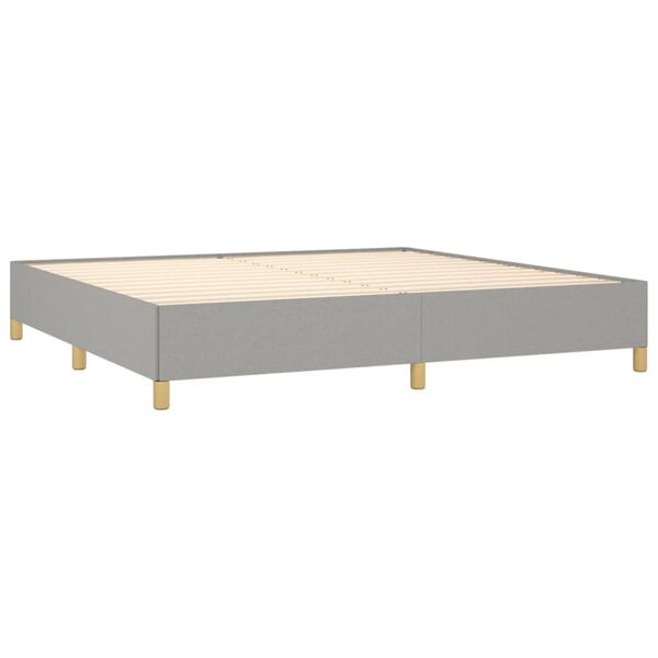 vidaXL &Kappa;&rho;&epsilon;&beta;ά&tau;&iota; Boxspring &mu;&epsilon; &Sigma;&tau;&rho;ώ&mu;&alpha; &Alpha;&nu;&omicron;&iota;&chi;&tau;ό &Gamma;&kappa;&rho;&iota; 200x200 &epsilon;&kappa;. &Upsilon;&phi;&alpha;&sigma;&mu;ά&tau;&iota;&nu;&omicron;