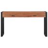 vidaXL Γραφείο με 2 Συρτάρια 140 x 40 x 75 εκ. Ξύλο Teak