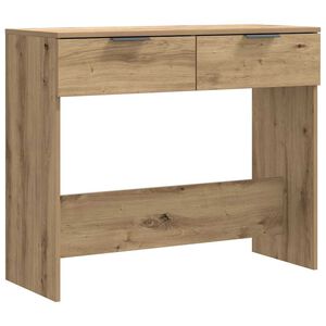 vidaXL &Tau;&rho;&alpha;&pi;έ&zeta;&iota; &kappa;&omicron;&nu;&sigma;ό&lambda;&alpha;&sigmaf; Artisan Oak 90x36x75 cm &Kappa;&alpha;&tau;&alpha;&sigma;&kappa;&epsilon;&upsilon;&alpha;&sigma;&mu;έ&nu;&omicron; &xi;ύ&lambda;&omicron;