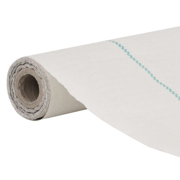 vidaXL Μεμβράνη Εδαφοκάλυψης Λευκή 1 x 50 μ. από Πολυπροπυλένιο