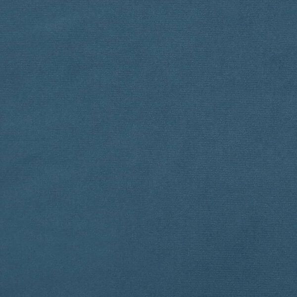 vidaXL Κεφαλάρι με Πτερύγια Σκούρο Μπλε 83x23x118/128 εκ. Βελούδινο