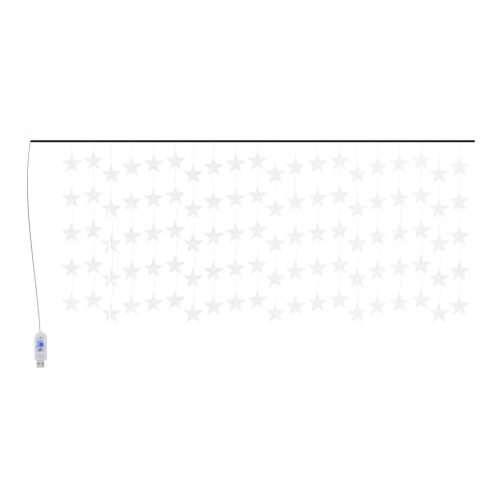 vidaXL Κουρτίνα LED Φωτάκια 500 LED Πολύχρωμη με 8 Λειτουργίες