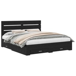 vidaXL &Sigma;&kappa;&epsilon;&lambda;&epsilon;&tau;ό&sigmaf; &Kappa;&rho;&epsilon;&beta;&alpha;&tau;&iota;&omicron;ύ &Mu;&alpha;ύ&rho;&eta; &Omicron;&xi;&upsilon;ά 180 x 200 cm &Epsilon;&pi;&epsilon;&xi;&epsilon;&rho;&gamma;&alpha;&sigma;&mu;έ&nu;&omicron; &Xi;ύ&lambda;&omicron;