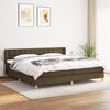 vidaXL &Kappa;&rho;&epsilon;&beta;ά&tau;&iota; Boxspring &mu;&epsilon; &Sigma;&tau;&rho;ώ&mu;&alpha; &Sigma;&kappa;&omicron;ύ&rho;&omicron; &Kappa;&alpha;&phi;έ 200x200 &epsilon;&kappa;. &Upsilon;&phi;&alpha;&sigma;&mu;ά&tau;&iota;&nu;&omicron;
