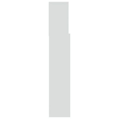 vidaXL Κεφαλάρι Με Αποθηκευτικό Χώρο Λευκό 180 x 19 x 103,5 εκ.