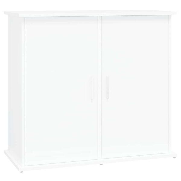 vidaXL Βάση Ενυδρείου Λευκή 81 x 36 x 73 εκ. από Επεξεργασμένο Ξύλο