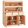 vidaXL Ντουλάπι 89 x 40 x 116,5 εκ. από Μασίφ Ξύλο Πεύκου
