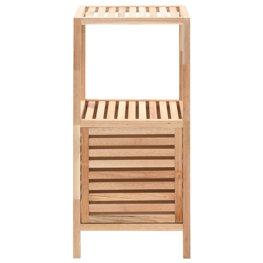 vidaXL Ραφιέρα Μπάνιου 39,5 x 35,5 x 86 εκ. από Μασίφ Ξύλο Καρυδιάς