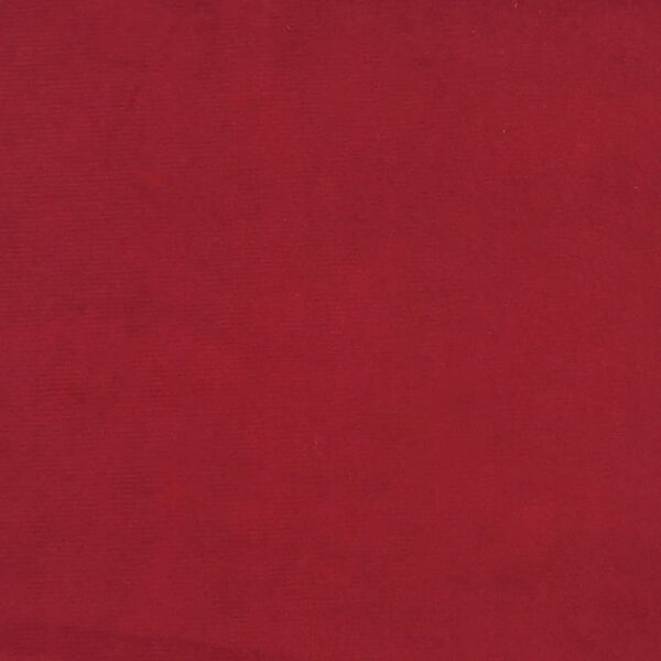 vidaXL Σκαμπό με Ξύλινα Πόδια Μπορντό Βελούδινο