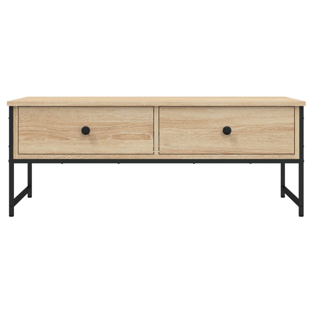 vidaXL Τραπεζάκι Σαλονιού Sonoma Δρυς 101x49x39,5 εκ.