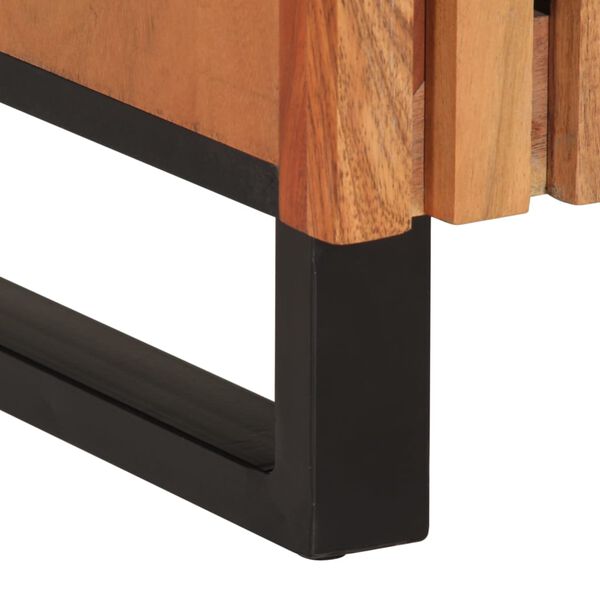 vidaXL Ντουλάπια 3 Τεμ. 60 x 34 x 75 εκ. από Μασίφ Ξύλο Ακακίας