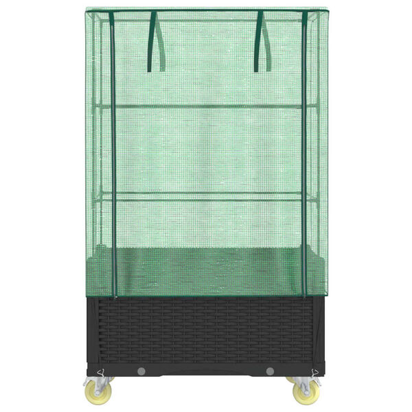 vidaXL &Zeta;&alpha;&rho;&nu;&tau;&iota;&nu;&iota;έ&rho;&alpha; &Upsilon;&pi;&epsilon;&rho;&upsilon;&psi;. &mu;&epsilon; &Kappa;ά&lambda;&upsilon;&mu;&mu;&alpha; / &Rho;ό&delta;&epsilon;&sigmaf; Ό&psi;&eta; &Rho;&alpha;&tau;ά&nu; 50x80x182 &epsilon;&kappa;.