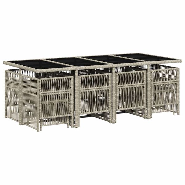 vidaXL &Tau;&rho;&alpha;&pi;&epsilon;&zeta;&alpha;&rho;ί&alpha; &Kappa;ή&pi;&omicron;&upsilon; 13 &Tau;&epsilon;&mu;&alpha;&chi;ί&omega;&nu; &Gamma;&kappa;&rho;&iota; &Sigma;&upsilon;&nu;&theta;&epsilon;&tau;&iota;&kappa;ό &Rho;&alpha;&tau;ά&nu; &mu;&epsilon; &Mu;&alpha;&xi;&iota;&lambda;ά&rho;&iota;&alpha;