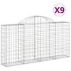 vidaXL &Sigma;&upsilon;&rho;&mu;&alpha;&tau;&omicron;&kappa;&iota;&beta;ώ&tau;&iota;&alpha; &Tau;&omicron;&xi;&omega;&tau;ά 9 &tau;&epsilon;&mu;. 200x30x100/120 &epsilon;&kappa;. &Gamma;&alpha;&lambda;&beta;&alpha;&nu;. &Alpha;&tau;&sigma;ά&lambda;&iota;