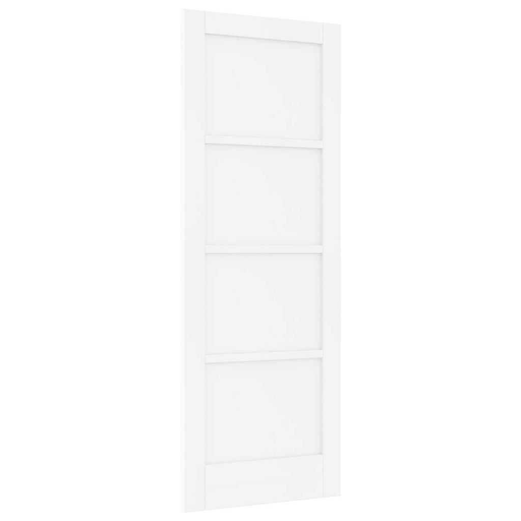 vidaXL Εσωτερική Πόρτα "ORKDAL" Λευκή 73.5x198.5x4 cm Στερεού Ξύλου Πεύκου