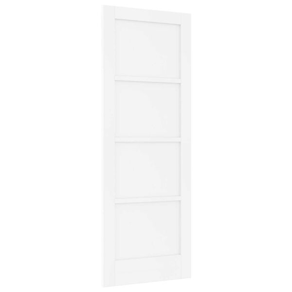 vidaXL Εσωτερική Πόρτα "ORKDAL" Λευκή 73.5x198.5x4 cm Στερεού Ξύλου Πεύκου