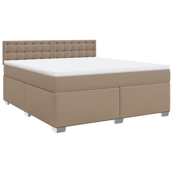 vidaXL &Kappa;&rho;&epsilon;&beta;ά&tau;&iota; Boxspring &mu;&epsilon; &Sigma;&tau;&rho;ώ&mu;&alpha; &Kappa;&alpha;&pi;&omicron;&upsilon;&tau;&sigma;ί&nu;&omicron; 180x200 &epsilon;&kappa;. &Sigma;&upsilon;&nu;&theta;. &Delta;έ&rho;&mu;&alpha;