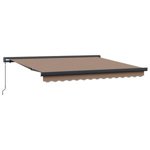 vidaXL &Alpha;&nu;&alpha;&delta;&iota;&pi;&lambda;&omicron;ύ&mu;&epsilon;&nu;&eta; &tau;έ&nu;&tau;&alpha; Taupe 300 x 250 &epsilon;&kappa; &Kappa;&alpha;&mu;&beta;ά&sigmaf; &kappa;&alpha;&iota; &Alpha;&lambda;&omicron;&upsilon;&mu;ί&nu;&iota;&omicron;