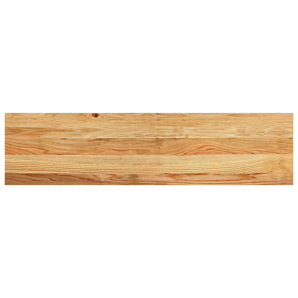vidaXL Πατάκια Σκάλας 8 τεμ. Ανοιχτό Καφέ 100x30x2 cm Ξύλο Δρυός