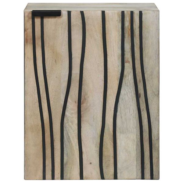 vidaXL Ντουλάπα Νιπτήρα Mπάνιου με ράφι Λευκό 38 x 33,5 x 48 εκ.