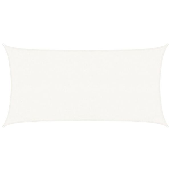 vidaXL Πανί Σκίασης Λευκό 3 x 6 μ. από HDPE 160 γρ./μ²