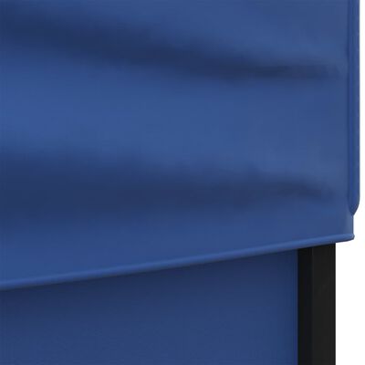 vidaXL Τέντα Εκδηλώσεων Πτυσσόμενη με Πλαϊνά Τοιχώματα Μπλε 3 x 3 μ.