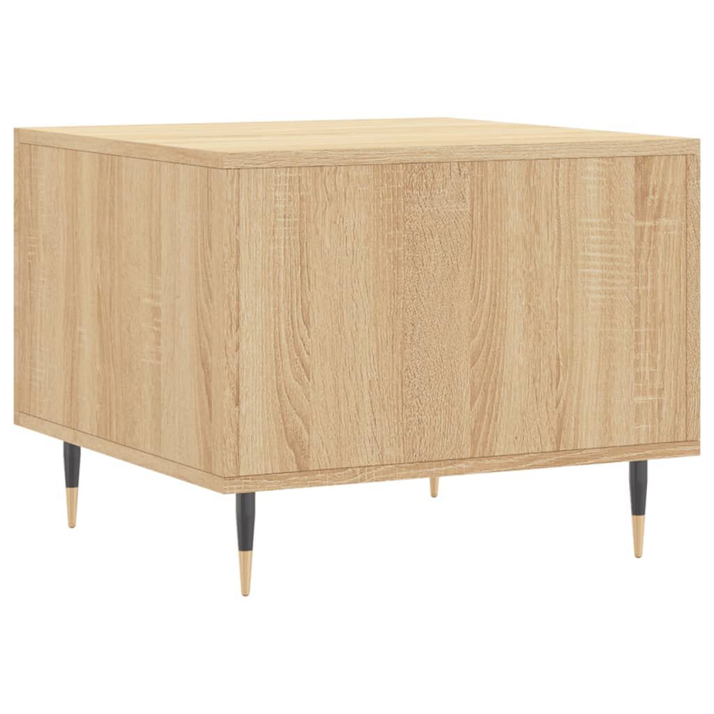 vidaXL Τραπεζάκι Σαλονιού Sonoma Δρυς 50x50x40 εκ. Επεξεργασμένο Ξύλο