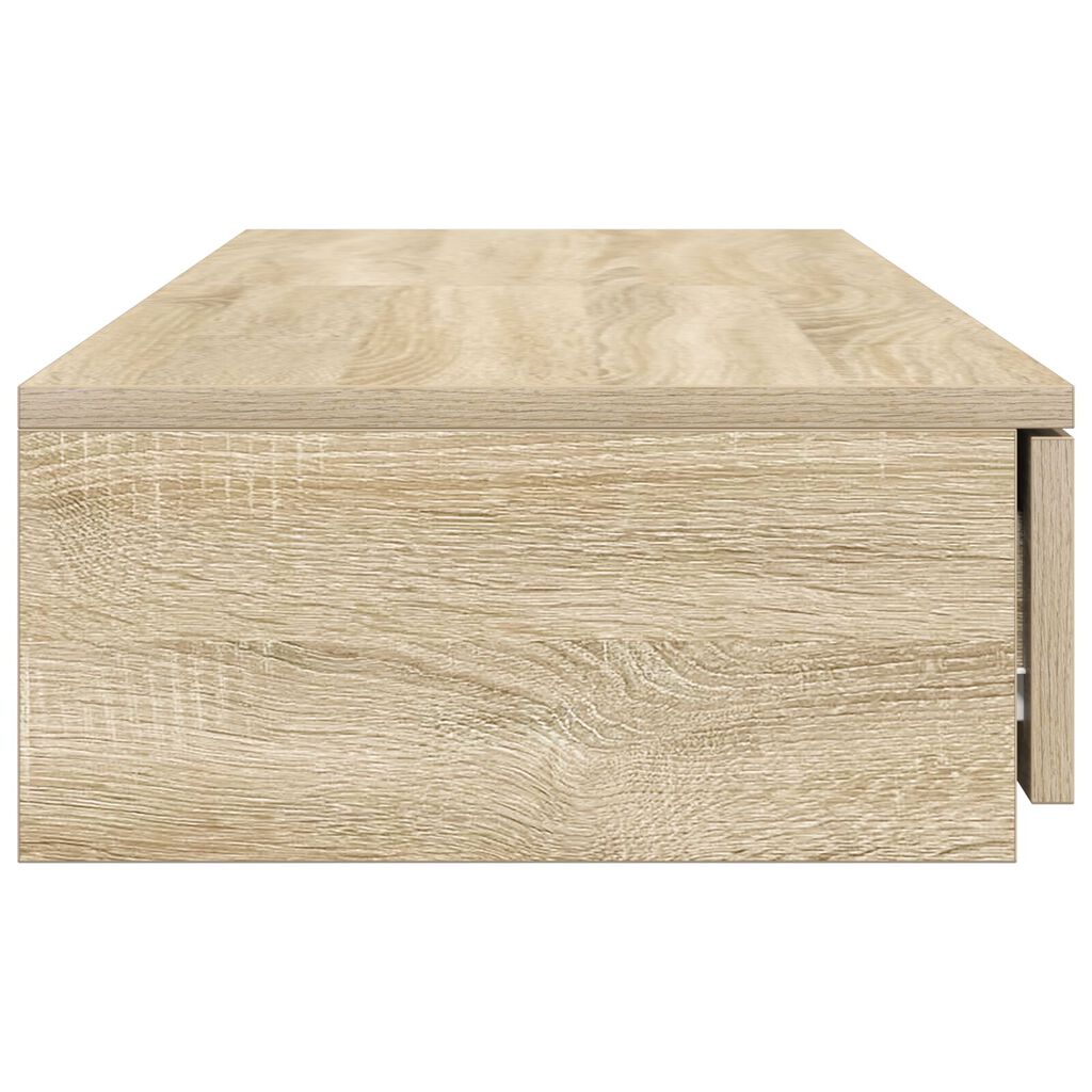 vidaXL Συρτάρια κρεβατιού με συρτάρι Sonoma Δρυς 120 x 36.5 x 16.5 εκ