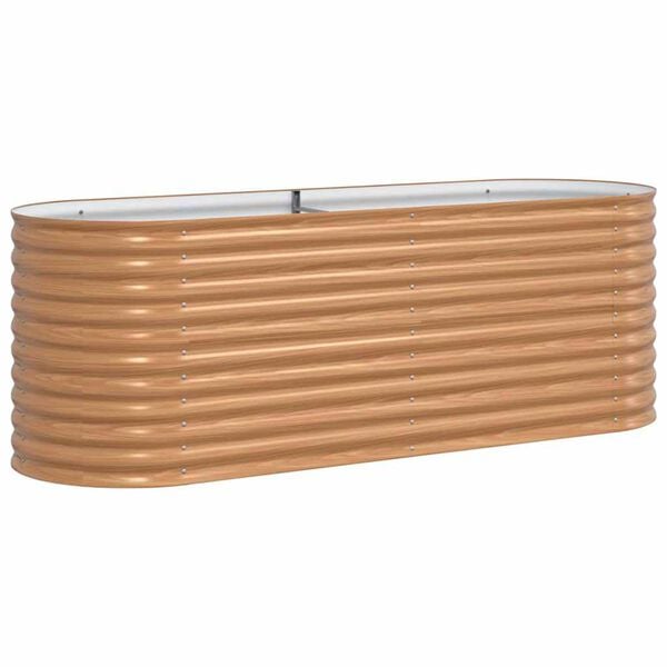 vidaXL &Alpha;&nu;&epsilon;&beta;&alpha;&sigma;&mu;έ&nu;&omicron; &Kappa;&rho;&epsilon;&beta;ά&tau;&iota; &Kappa;&alpha;&phi;έ 240 x 80 x 81 cm &Alpha;&tau;&sigma;ά&lambda;&iota;