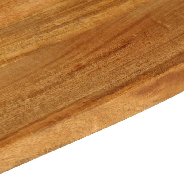 vidaXL Επιφάνεια Τραπεζιού 180x20x2,5 εκ. Live Edge Μασίφ Ξύλο Μάνγκο