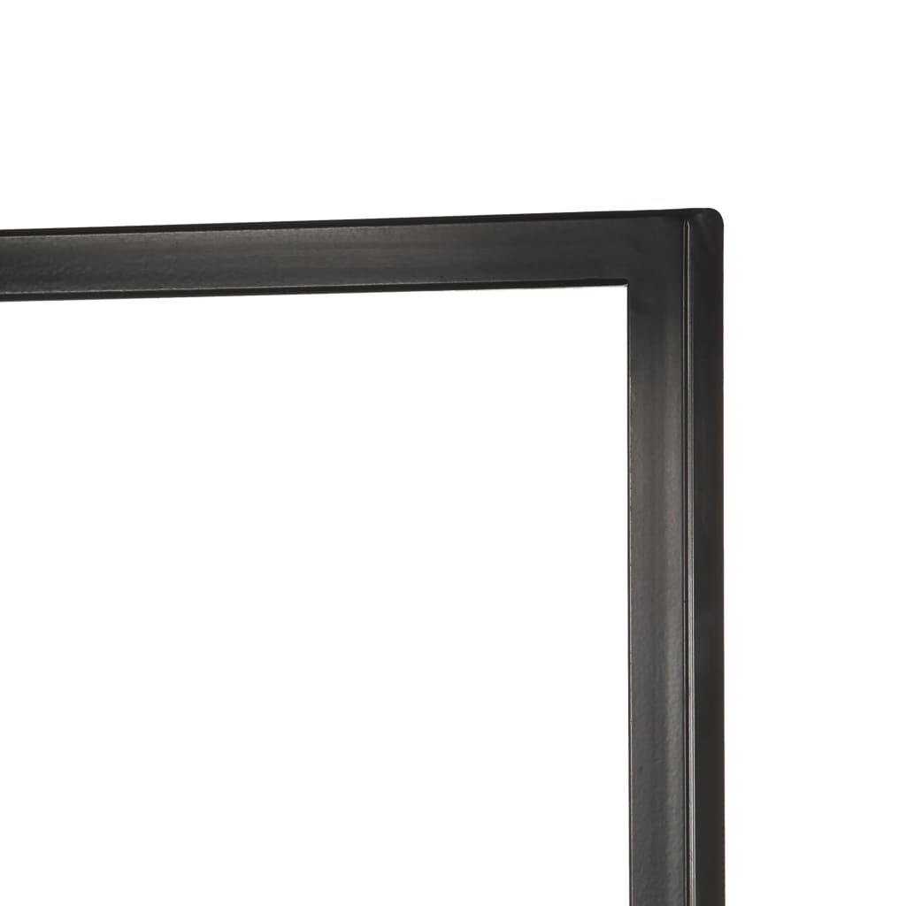 vidaXL Βιβλιοθήκη με 4 Επίπεδα 160 x 35 x 160 εκ. Μασίφ Ξύλο Μάνγκο