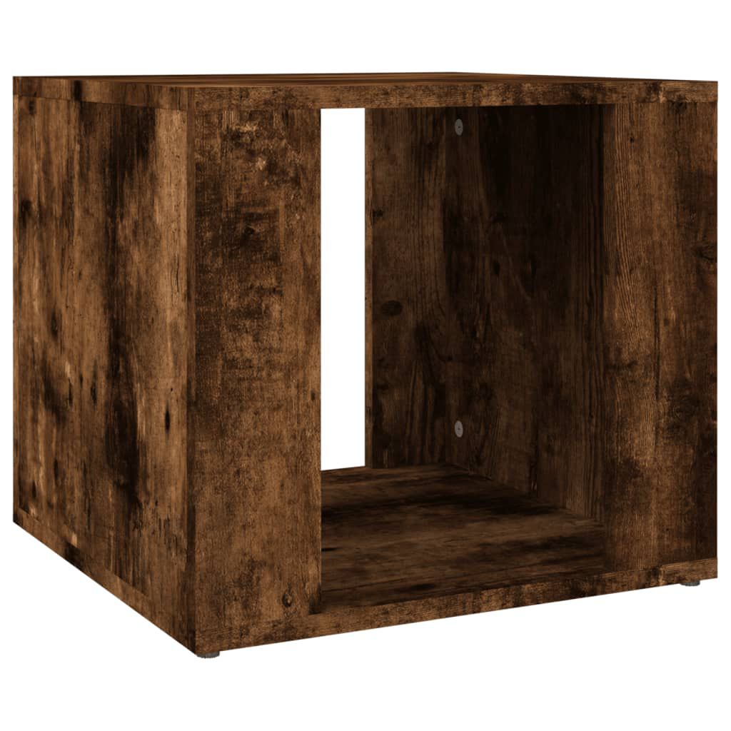 vidaXL Κομοδίνο Καπνιστή βελανιδιά 41x40x36 εκ. από Επεξεργασμένο Ξύλο