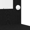 vidaXL Σετ Τραπεζιού Μακιγιάζ 2 pcs Μαύρη δρυς 50 x 41 x 135 εκ