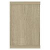 vidaXL Ράφια Κύβοι Τοίχου 2 τεμ. Sonoma Δρυς 60x15x23 εκ. Επεξ. Ξύλο