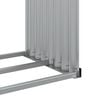 vidaXL Ξυλοθήκη Ανθρακί 120x45x210 εκ. από Γαλβανισμένο Ατσάλι