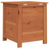 vidaXL Κουτί Μαξιλαριών Εξ. Χώρου Καφέ 50x50x56 εκ. Μασίφ Ξύλο Ελάτης