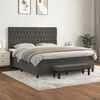 vidaXL &Kappa;&rho;&epsilon;&beta;ά&tau;&iota; Boxspring &mu;&epsilon; &Sigma;&tau;&rho;ώ&mu;&alpha; &Sigma;&kappa;&omicron;ύ&rho;&omicron; &Gamma;&kappa;&rho;&iota; 180x200 &epsilon;&kappa;. &Beta;&epsilon;&lambda;&omicron;ύ&delta;&iota;&nu;&omicron;