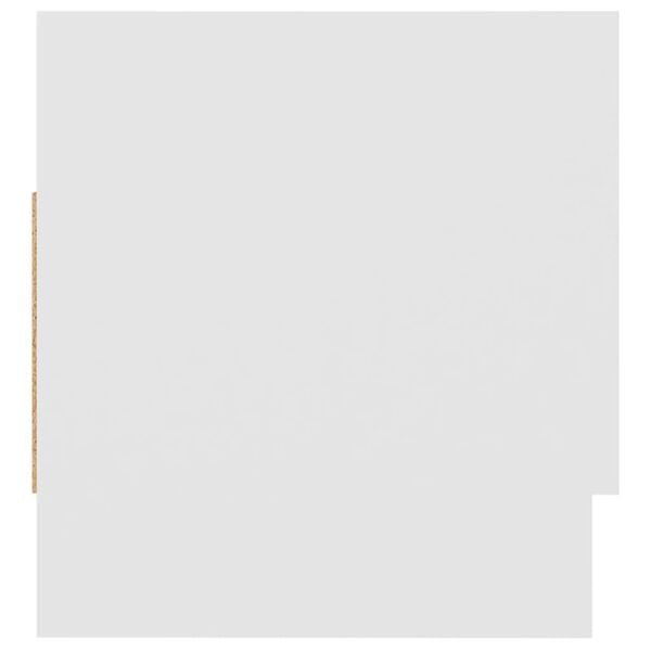 vidaXL Ντουλάπα Λευκή 70 x 32,5 x 35 εκ. από Επεξ. Ξύλο