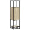 vidaXL Highboard Sonoma Oak Κατασκευασμένο ξύλο και μέταλλο