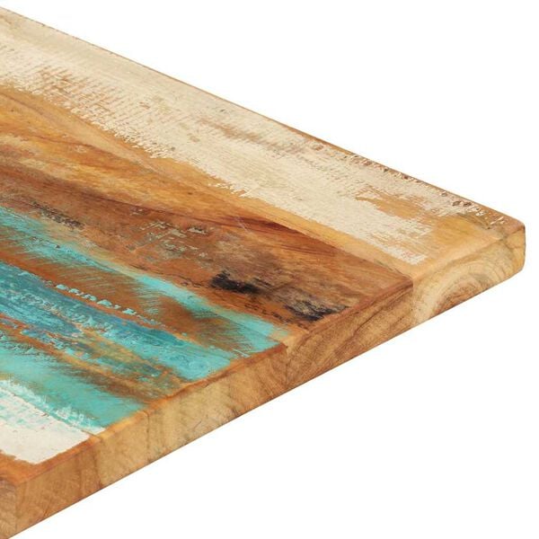 vidaXL Επιφάνεια Τραπεζιού Ορθ. 60x120 εκ 25-27 χιλ Μασίφ Ανακ. Ξύλο