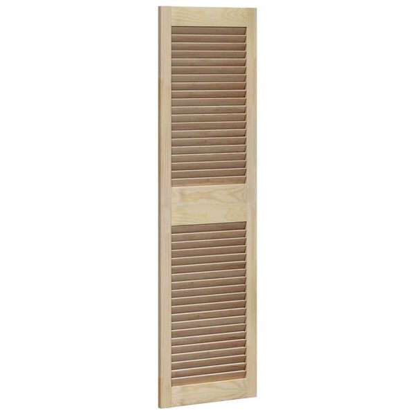 vidaXL Πόρτες Ντουλάπας με πόρτα 4 pcs Καφέ 140.5 x 39.5 x 2.1 εκ