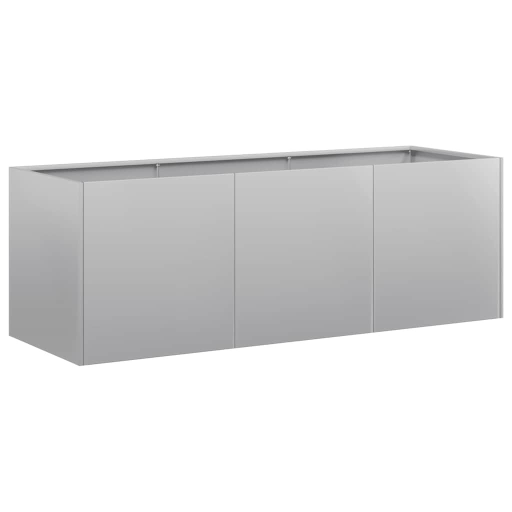 vidaXL Ζαρντινιέρα 120x40x40 εκ. από Γαλβανισμένο Ατσάλι