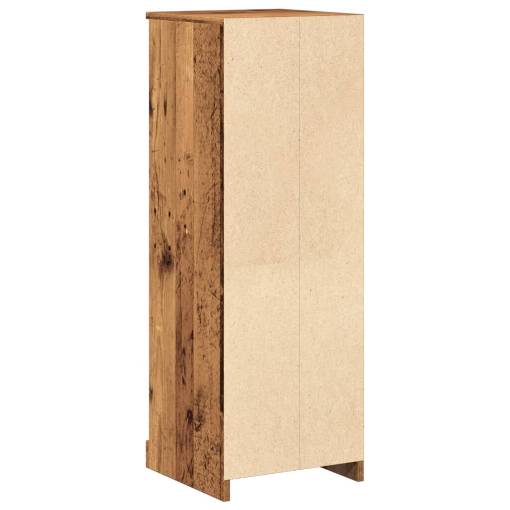 vidaXL Ντουλάπι Όψη Παλαιού Ξύλου 36x35,5x103,5 εκ. Επεξεργασμένο Ξύλο