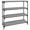 vidaXL &Beta;&iota;&beta;&lambda;&iota;&omicron;&theta;ή&kappa;&eta; &Gamma;&kappa;&rho;&iota; Sonoma 100 x 33 x 100 &epsilon;&kappa;. &Epsilon;&pi;&epsilon;&xi;. &Xi;ύ&lambda;&omicron; & &Alpha;&tau;&sigma;ά&lambda;&iota;