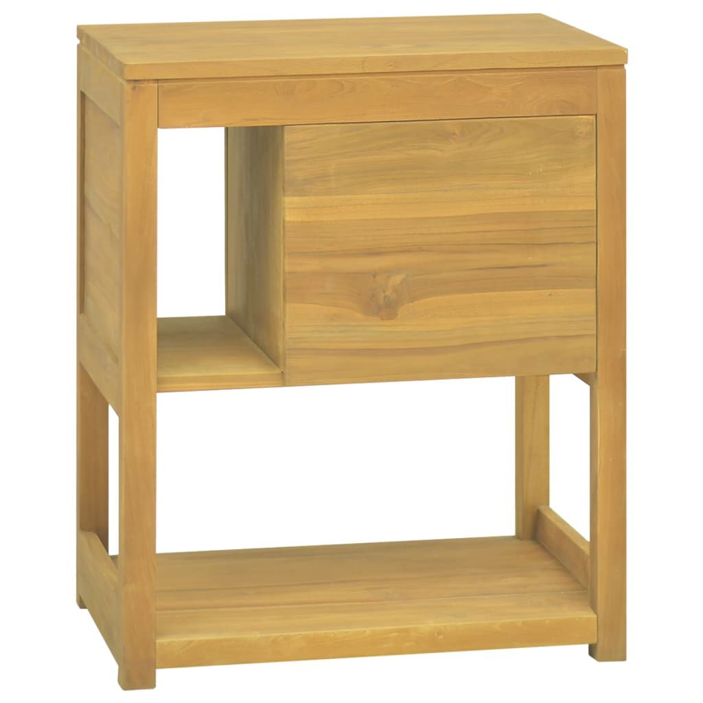 vidaXL Έπιπλο Μπάνιου 60 x 40 x 75 εκ. από Μασίφ Ξύλο Teak