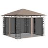 vidaXL &Kappa;&iota;ό&sigma;&kappa;&iota; &mu;&epsilon; &Alpha;&nu;&tau;&iota;&kappa;&omicron;&upsilon;&nu;&omicron;&upsilon;&pi;&iota;&kappa;ό &Delta;ί&chi;&tau;&upsilon; Taupe 3x3x2,73 &mu;. / 180 &gamma;&rho;./&mu;&sup2;
