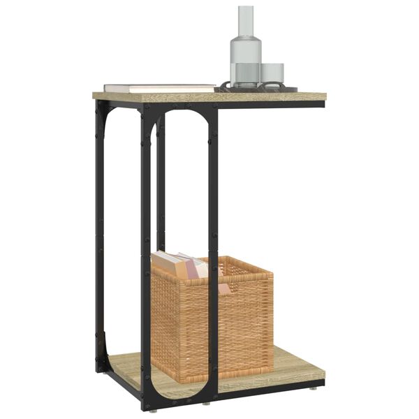 vidaXL Βοηθητικό Τραπέζι Sonoma Δρυς 40x30x60 εκ. Επεξεργασμένο Ξύλο